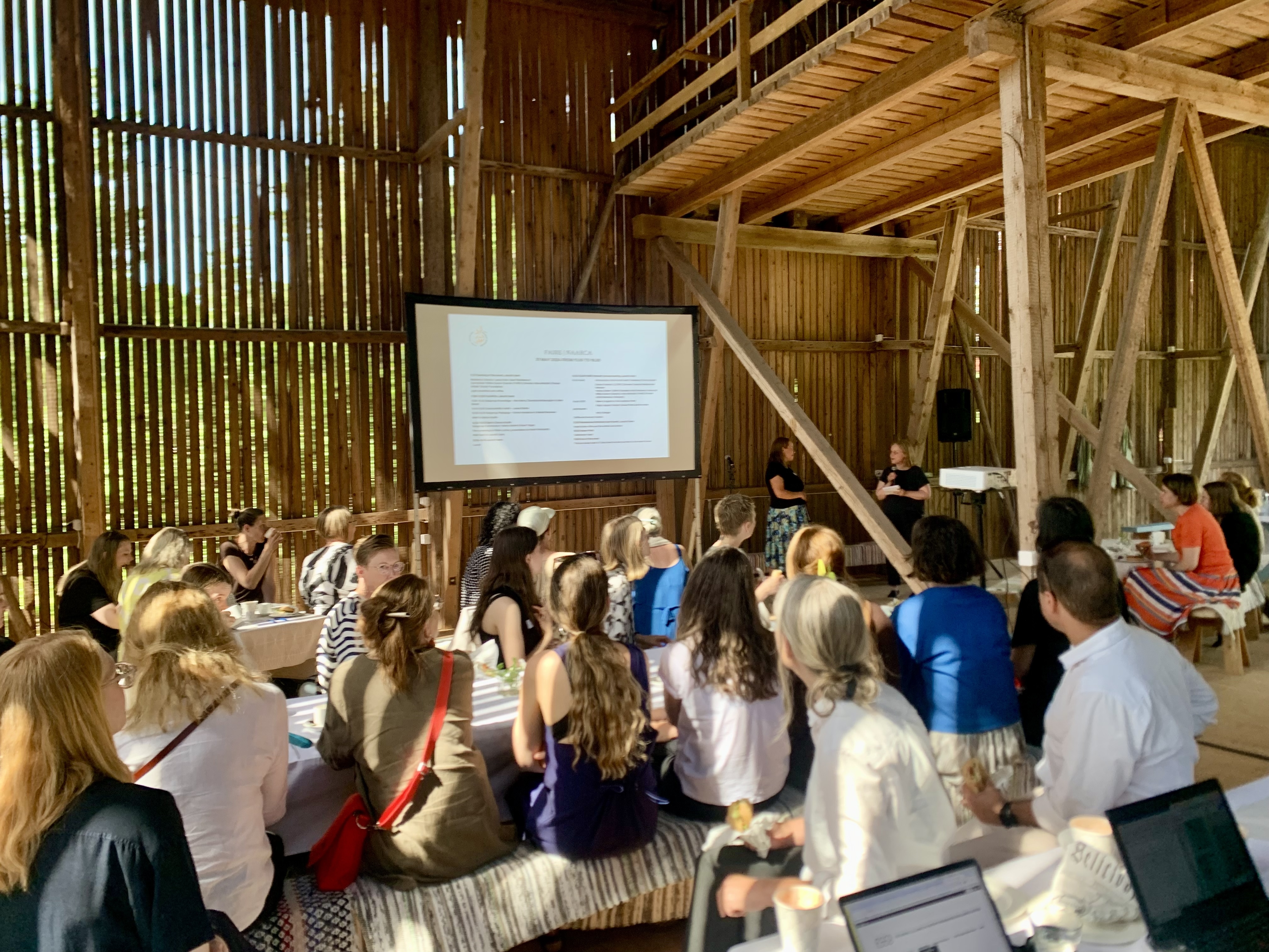 NAARCA presents at meeting of the Finnish Artist Residency Network (FAIRE)